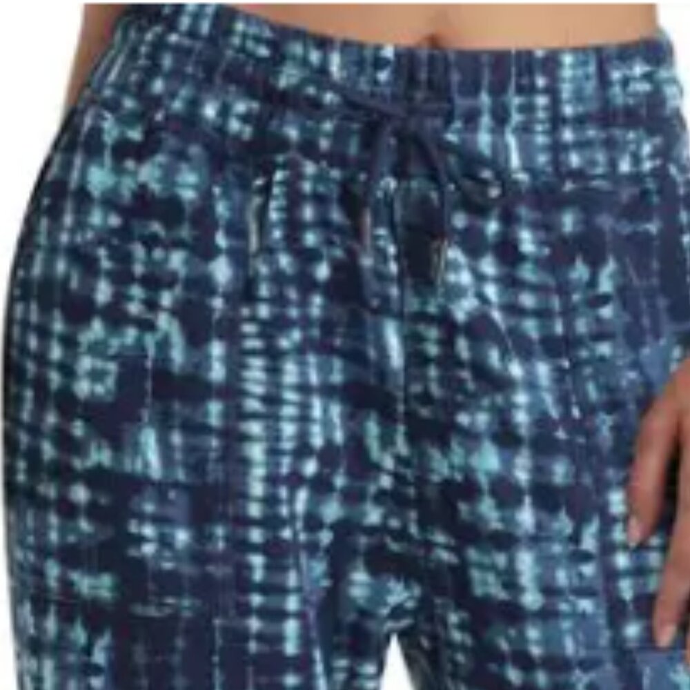 Brand New H Halston Studio Women's tie dye drawstring shorts